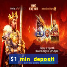 $1 min deposit casino canada