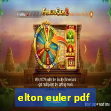 elton euler pdf