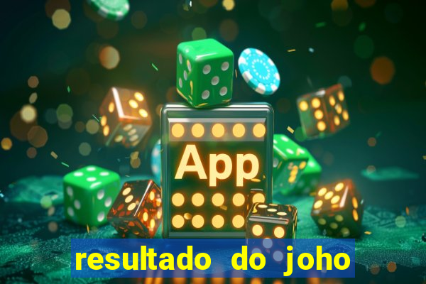 resultado do joho do bicho