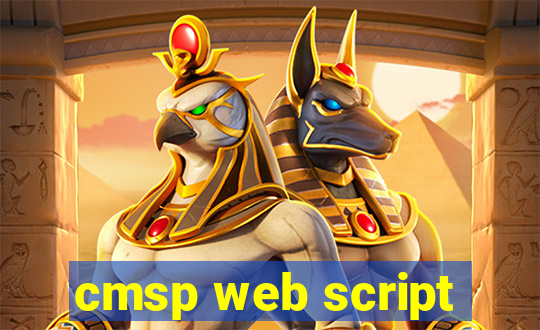 cmsp web script