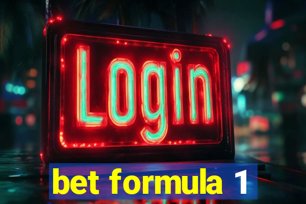 bet formula 1