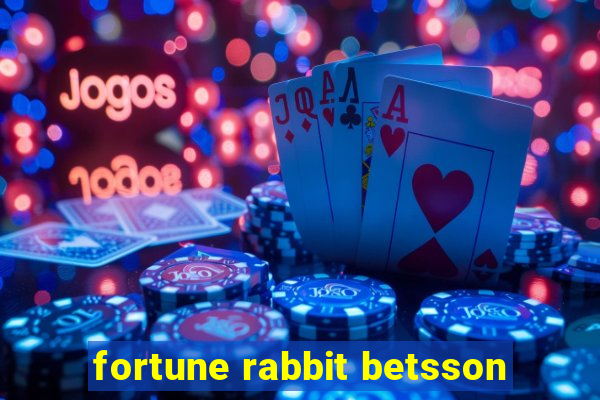 fortune rabbit betsson