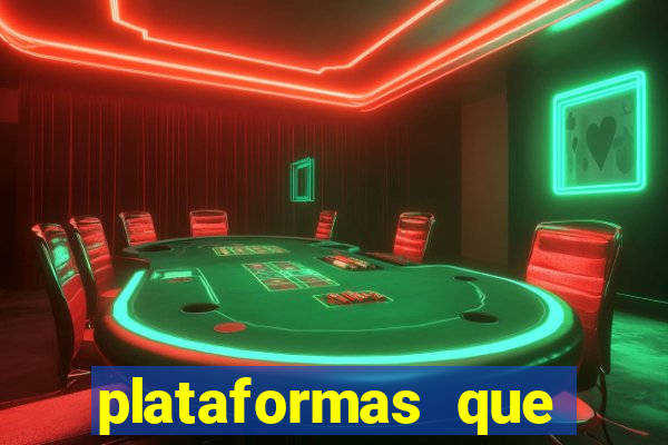 plataformas que mais pagam slots