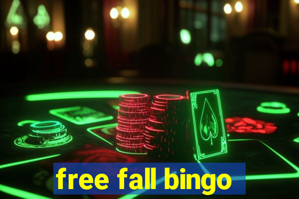 free fall bingo