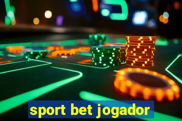 sport bet jogador