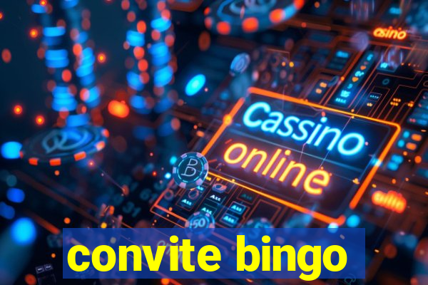 convite bingo