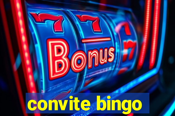 convite bingo