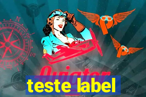 teste label