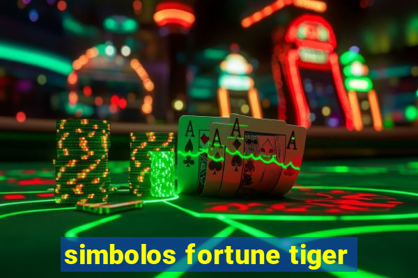 simbolos fortune tiger