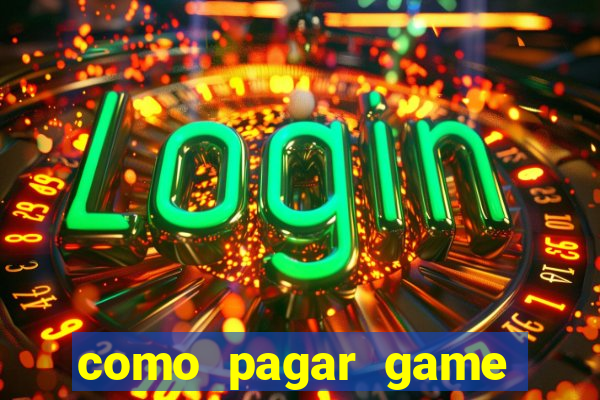 como pagar game pass com pix