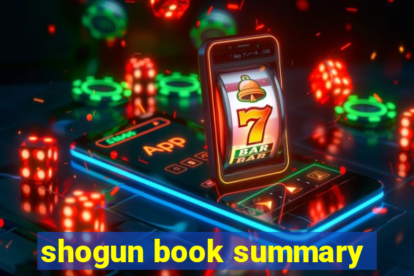 shogun book summary