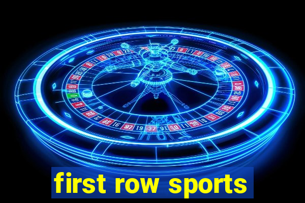 first row sports