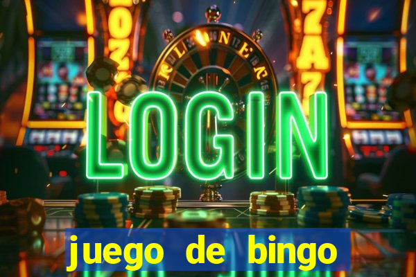 juego de bingo para ganar dinero