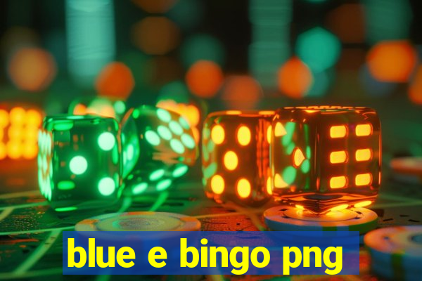 blue e bingo png