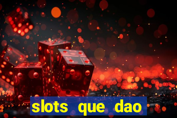 slots que dao bonus no cadastro sem deposito