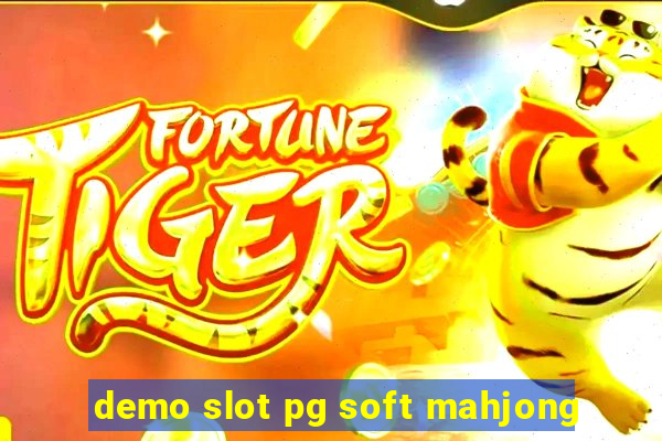 demo slot pg soft mahjong