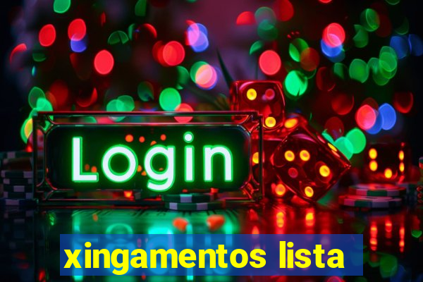 xingamentos lista