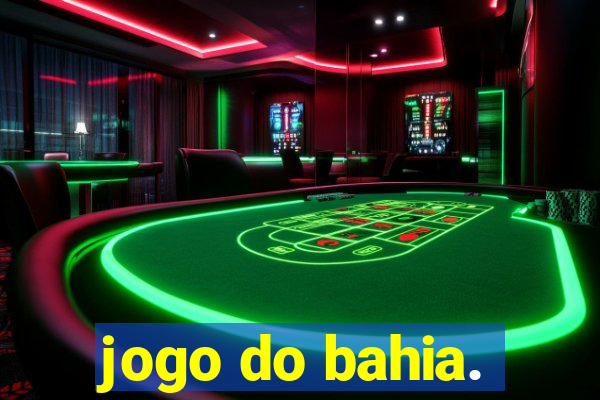 jogo do bahia.