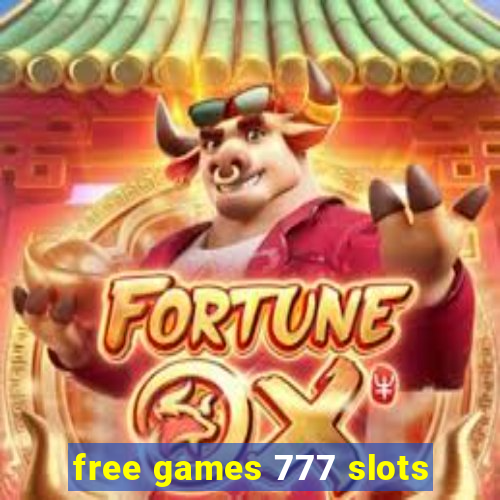 free games 777 slots