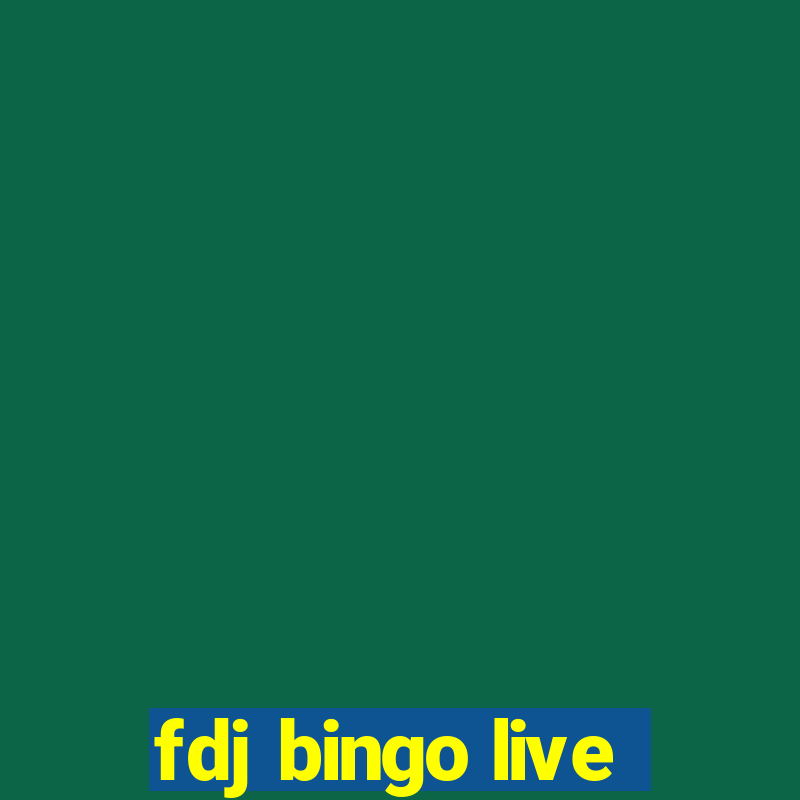 fdj bingo live