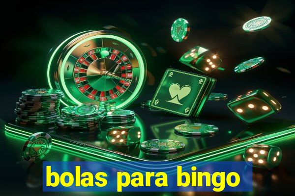 bolas para bingo