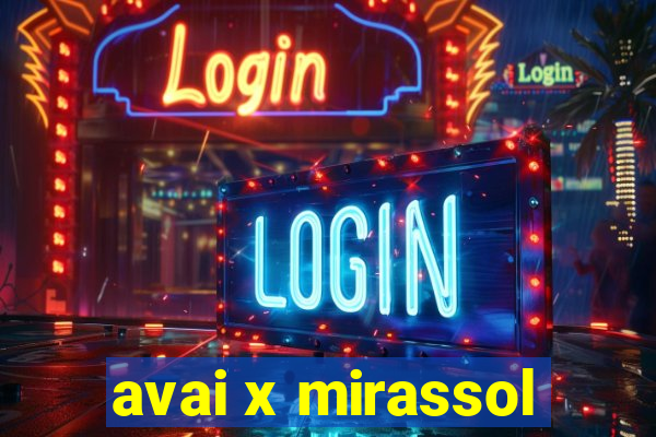 avai x mirassol