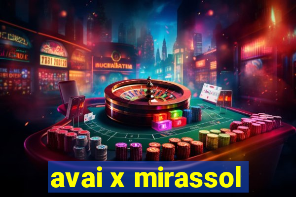 avai x mirassol