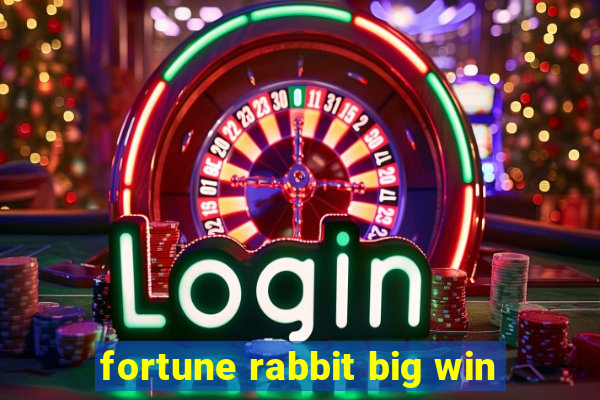 fortune rabbit big win