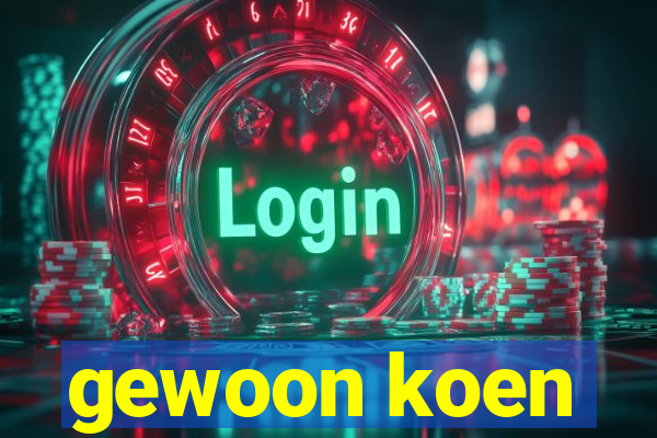 gewoon koen