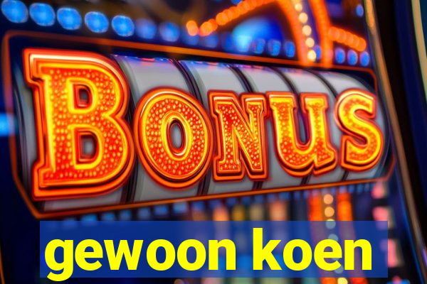 gewoon koen