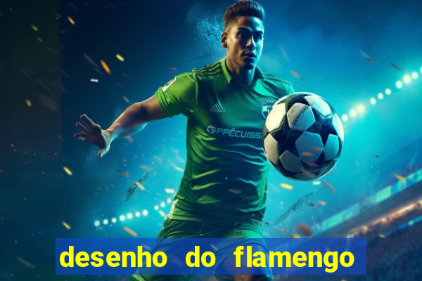 desenho do flamengo em 3d