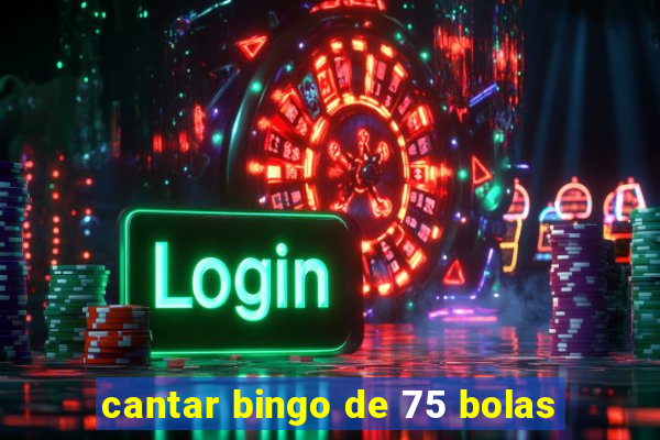 cantar bingo de 75 bolas