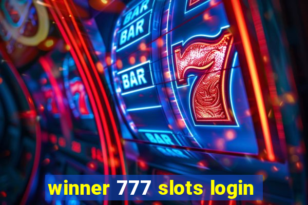 winner 777 slots login