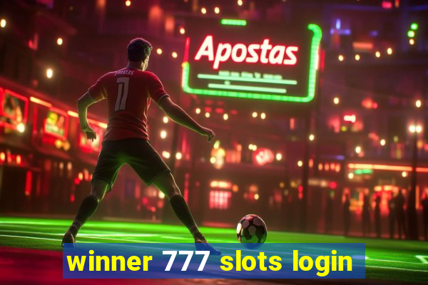 winner 777 slots login