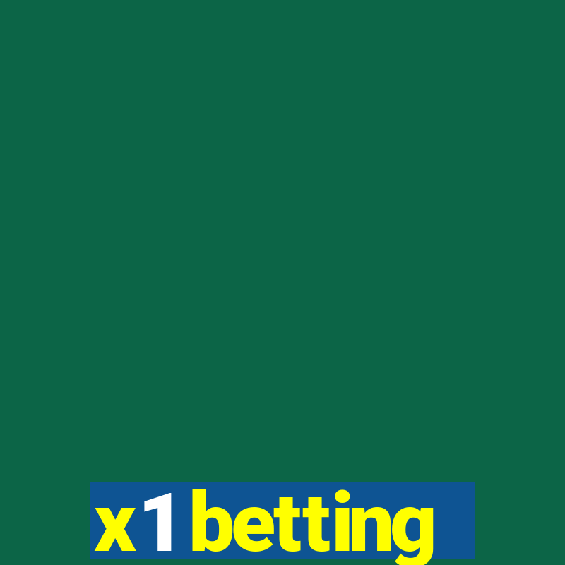 x1 betting