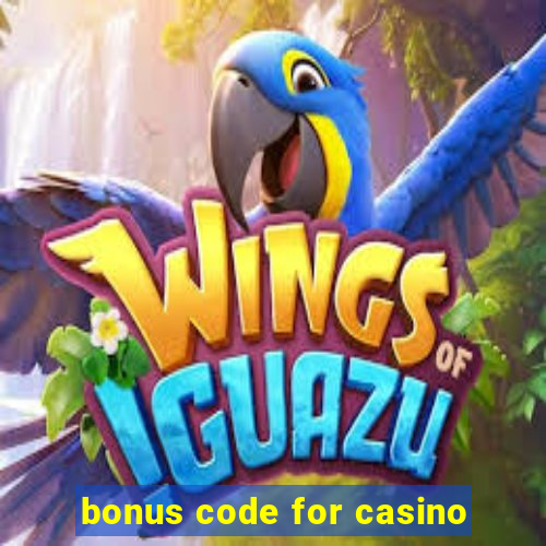 bonus code for casino