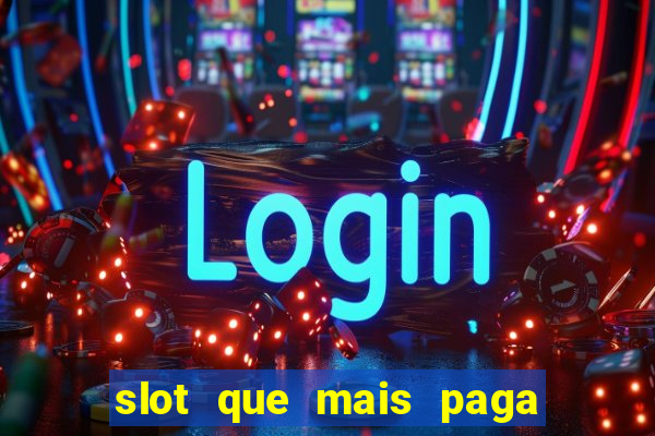 slot que mais paga na blaze