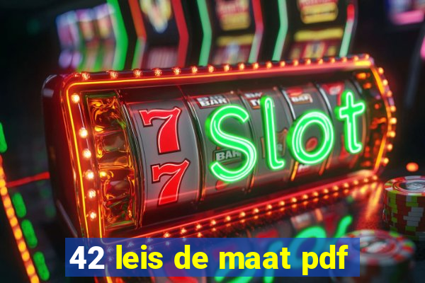 42 leis de maat pdf