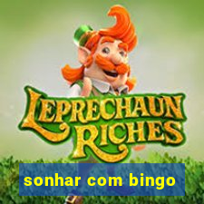 sonhar com bingo