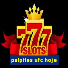 palpites ufc hoje