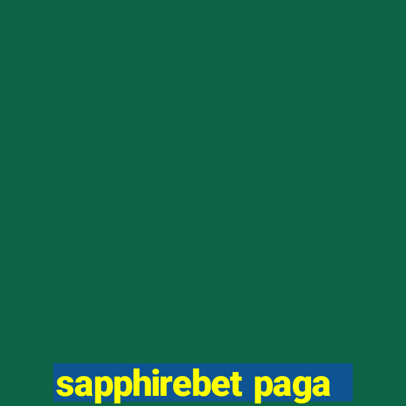 sapphirebet paga