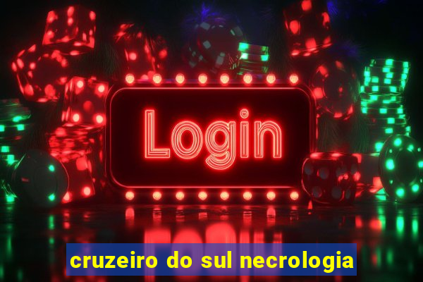 cruzeiro do sul necrologia