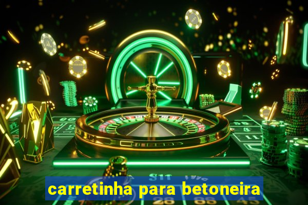 carretinha para betoneira