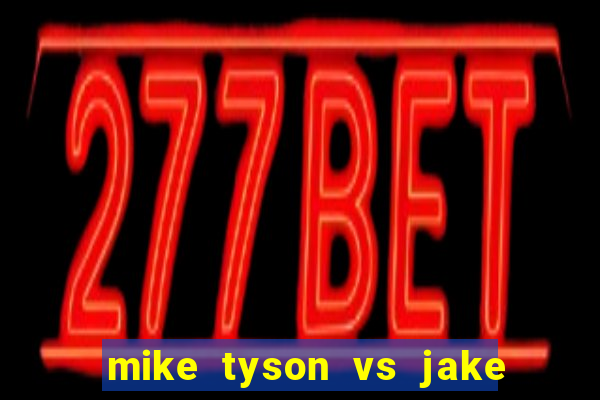 mike tyson vs jake paul bet365