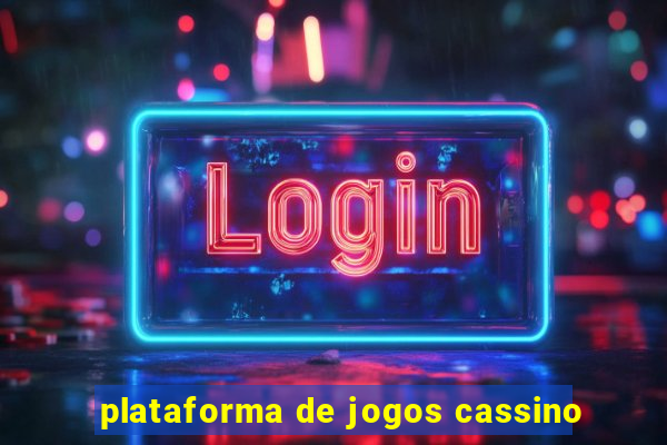 plataforma de jogos cassino