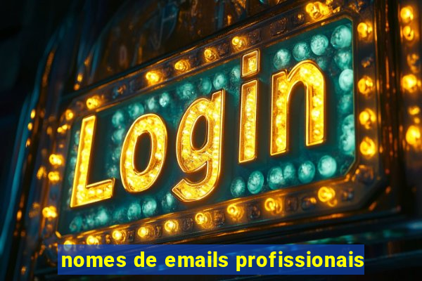 nomes de emails profissionais