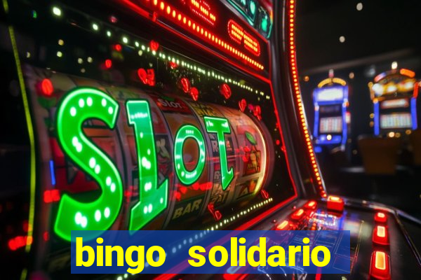 bingo solidario como organizar