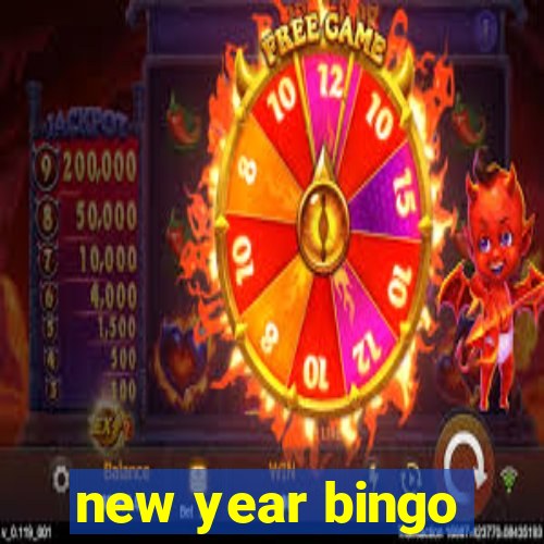 new year bingo