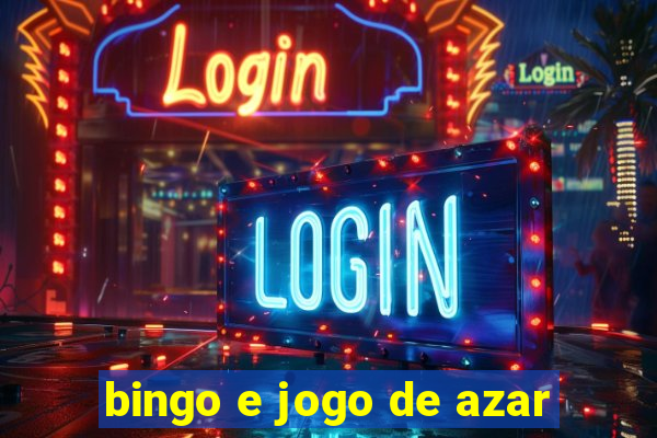 bingo e jogo de azar