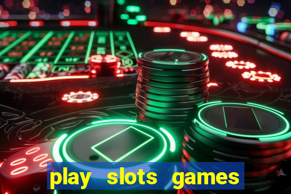 play slots games for free